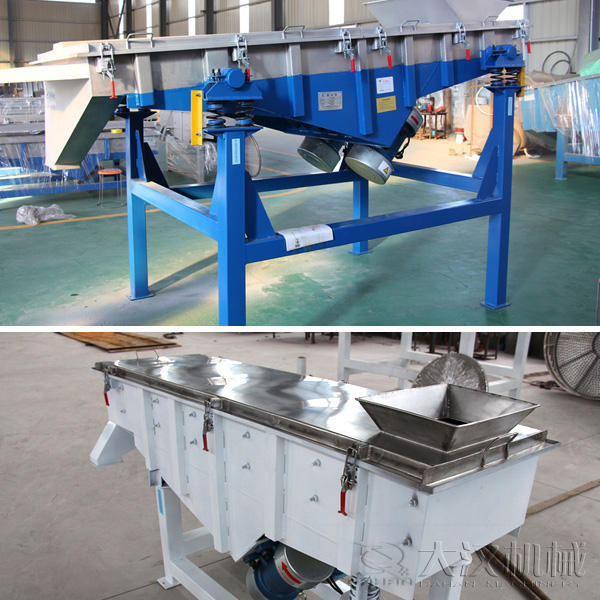 根據不同的使用要求，直線振動篩有多種篩分層級可以選擇。